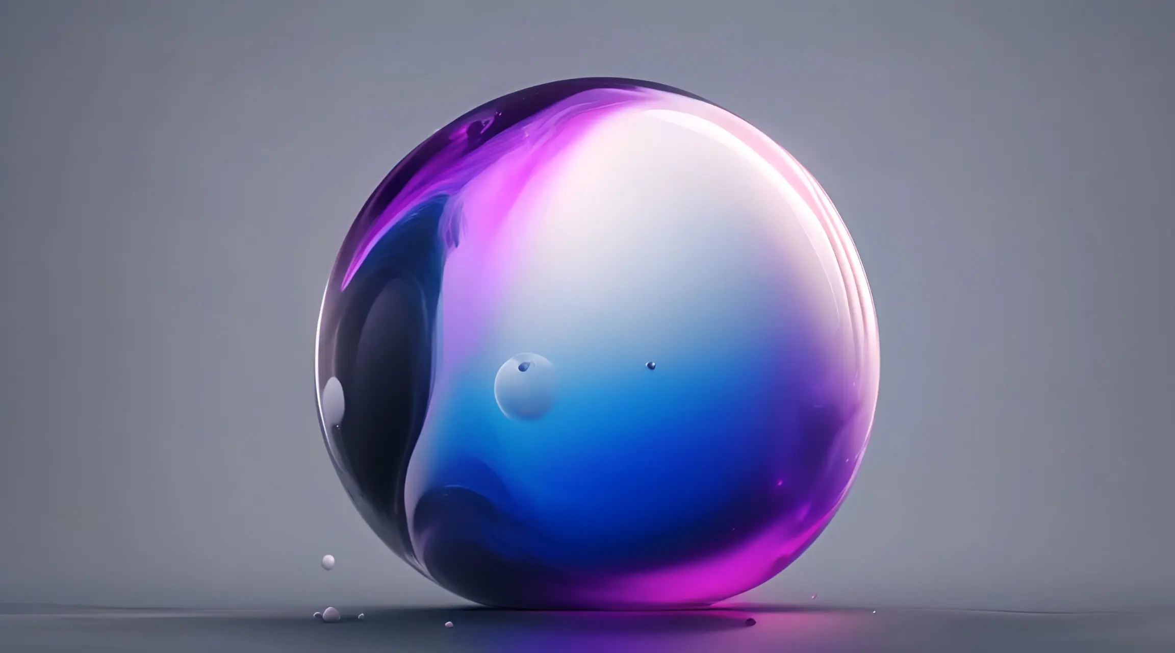 Futuristic Orb with Holographic Glow Loopable Stock Video